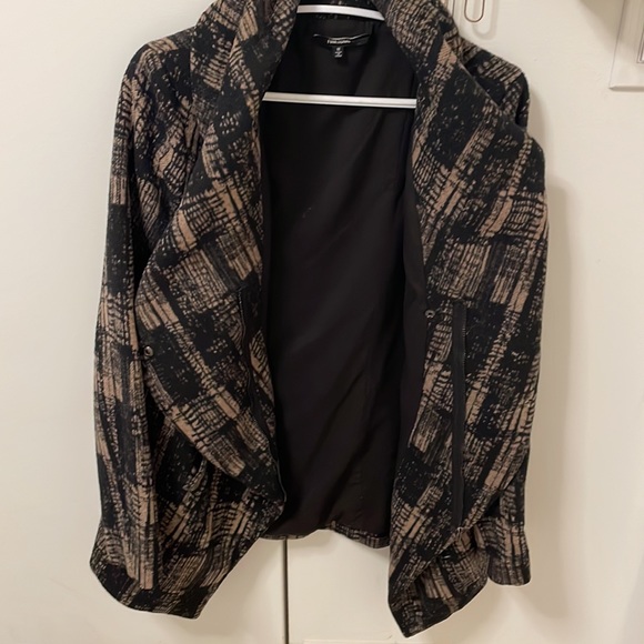 Wool Anthropologie jacket with side front zipper - Picture 2 of 2